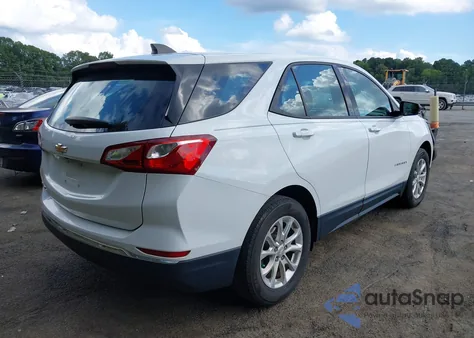 2018 Chevrolet Equinox Ls из США, поврежденный, VIN 3GNAXHEV0JS568205